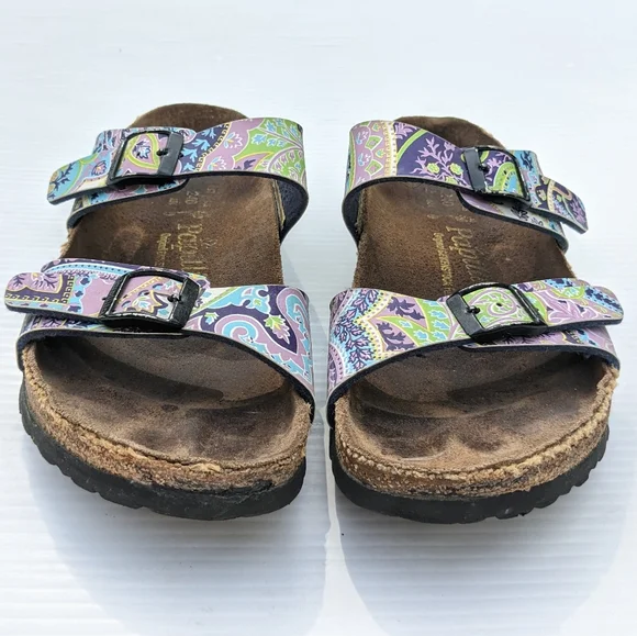 BIRKENSTOCK Papillio Double Strap Paisley Sandals